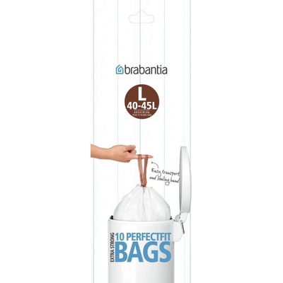 Brabantia PerfectFit pytle 40-45 L L 10ks sáčků v roli 25µm