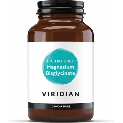 Viridian Magnesium Bisglycinate High Potency 240 kapslí