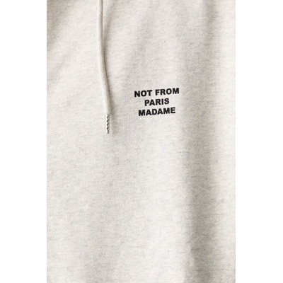 Drôle de Monsieur суичър с цип мъжки от памук Slogan (PERM.HO207.CO312)