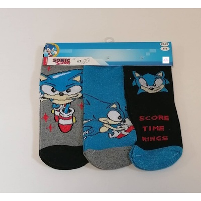 Sonic II Dětské Ponožky 3pack