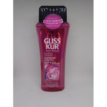 Schwarzkopf Gliss Kur Kur Supreme Length šampón na vlasy 250 ml