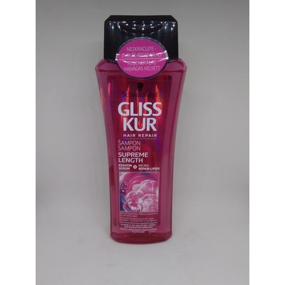 Schwarzkopf Gliss Kur Kur Supreme Length šampón na vlasy 250 ml