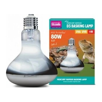 Arcadia D3 Basking Lamp 80 W FP-RSMA80E27