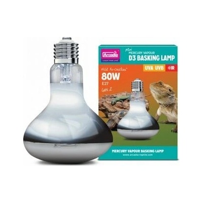 Arcadia D3 Basking Lamp 80 W FP-RSMA80E27
