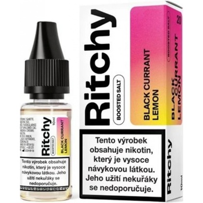 Ritchy Salt Black Currant Lemon 10 ml 20 mg – Hledejceny.cz
