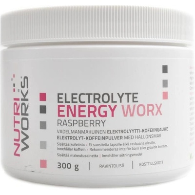 NutriWorks Electrolyte Worx Broskvový čaj 300 g