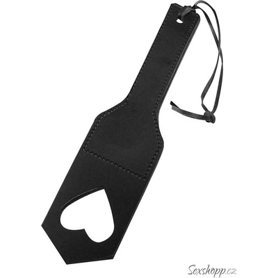 Kožená plácačka se srdíčkem Zado Tools