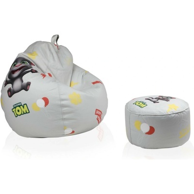 INTERMEDIC SK Sedací vak Talking Tom & Friends SZ - sivý