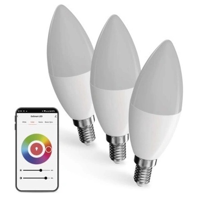 Emos Chytrá LED žárovka GoSmart svíčka E14 4,8 W 40 W