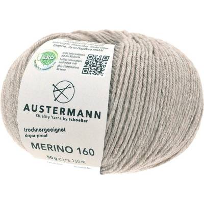 Pletací příze Austermann Merino 160 EXP Barva: 237 BEIGE MELIERT