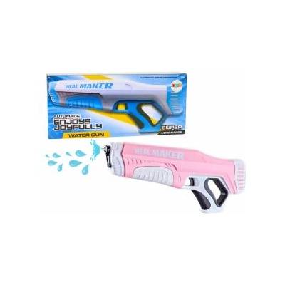 LeanToys Automatic Water Gun Pink 350 Ml