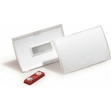 Visačka, magnetická, 54x90 mm, DURABLE "CLICK FOLD", průhledná 10ks