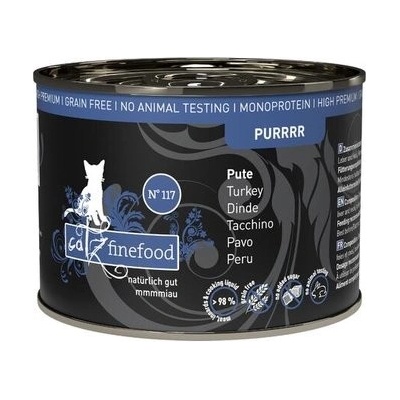 Catz finefood Purr No.117 s morčacím mäsom 200 g