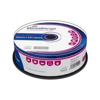MediaRange CD-R 700MB - 25 броя в шпиндел