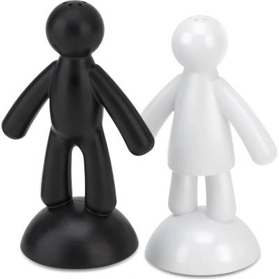 Umbra hk ltd (Канада) Комплект за сол и пипер umbra buddy - цвят бяло и черно (umbra 330282-050)