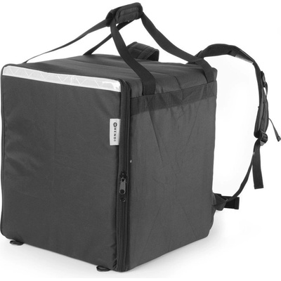 Hendi Termoizolační batoh pro přepravu potravin, 75,2L, Černá, 410x410x(H)490mm