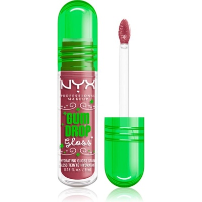 NYX Cosmetics Gingerbaddie Land Gum Drop блясък за устни цвят 02 Bubblegum Burst