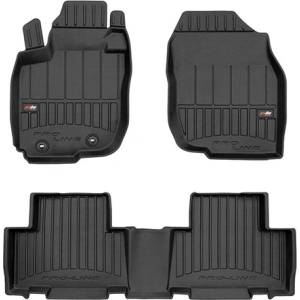 FroGum 3D гумени стелки Frogum съвместими с Toyota RAV 4 2005-2012, 4 части, черни