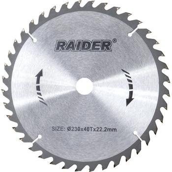 Raider Диск за циркуляр 230х40Тх22.2mm RAIDER RD-SB02 (0163103)