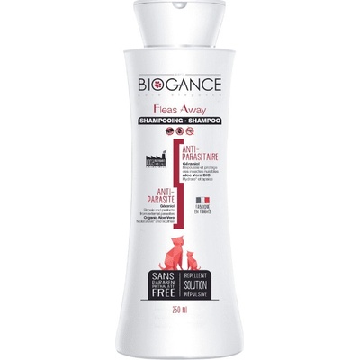BIOGANCE Šampón Fleas Away Cat 250 ml