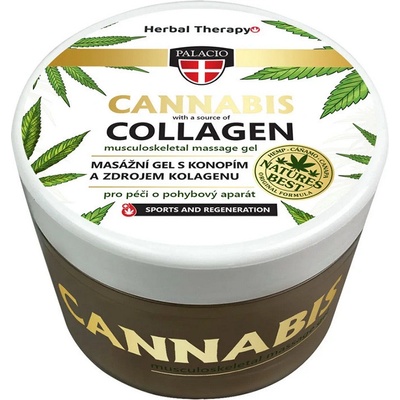 PALACIO Konopný masážní gel Collagen 200 ml