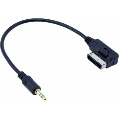 Mobilly prepojovací kábel AMI MMI na 3,5 mm audio jack, AUX MP3 adaptér pre vozidlá VW, Škoda XXX