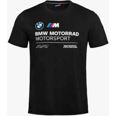 BMW tričko Motorsport standard M Black-Black-White