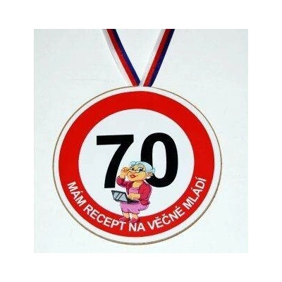 Jirka Medaile k 70. narozeninám pro ženu originální dárek k jubileu – Hledejceny.cz