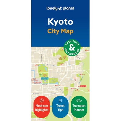 Lonely Planet Kyoto City Map - Planet Lonely