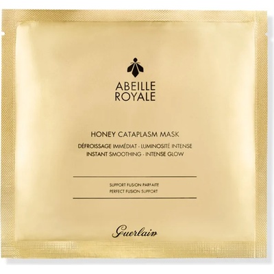 Guerlain Abeille Royale Honey Cataplasm Mask платнена маска с хидратиращ и изглаждащ ефект 4 бр