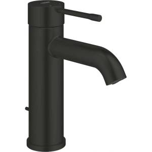 GROHE Essence New - Смесител за умивалник със сифон, матово черно 235892431 (235892431)