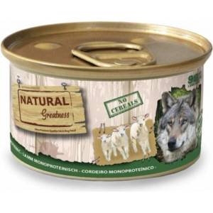 Natural Greatness Lamb Monoproteinic recipe - Монопротеин Агне (за чувствителни стомаси), 170гр, Испания NGD17001