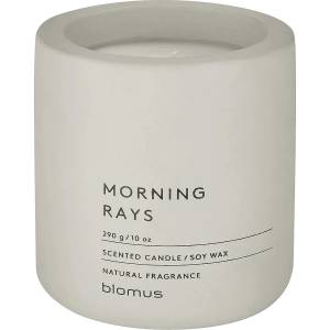 Blomus (Германия) Ароматна свещ BLOMUS FRAGA с аромат Morning Rays - Ø9 х 11 см - цвят бежов (BLOMUS 69045)