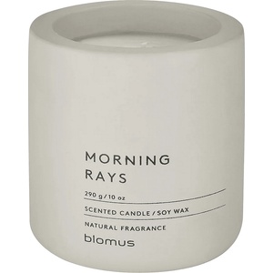 Blomus (Германия) Ароматна свещ BLOMUS FRAGA с аромат Morning Rays - Ø9 х 11 см - цвят бежов (BLOMUS 69045)