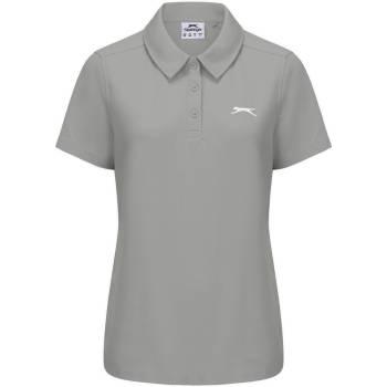 Slazenger Pique Polo Womens - Ice Grey