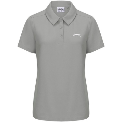 Slazenger Pique Polo Womens - Ice Grey