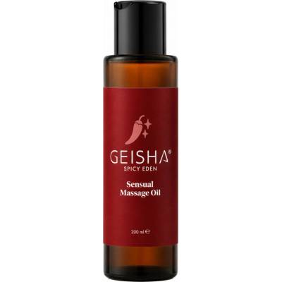 Geisha Sensual Massage Oil 200 ml spicy