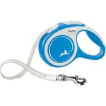flexi Автоматичен повод Flexi New COMFORT XS ЛЕНТА - СИНЬО, 3 м за кучета до 12 кг NOBBY Germany 04343