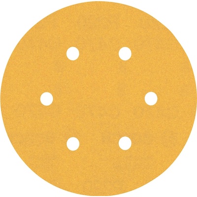 BOSCH Brúsny papier EXPERT C470 so 6 otvormi, 150 mm, zrnitosť 220, 50 ks 2608901123