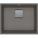Franke Kubus 2 - Мивка Fragranite KNG 110-52, 56x46 cm, сив камък 125.0641. 422 (125.0641.422) Мивка за вграждане