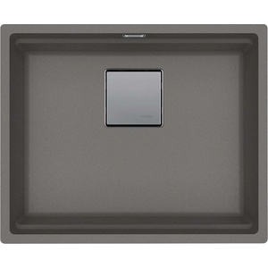 Franke Kubus 2 - Мивка Fragranite KNG 110-52, 56x46 cm, сив камък 125.0641. 422 (125.0641.422) Мивка за вграждане