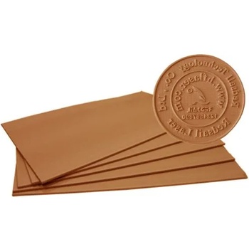 Image 1 of 2.3 мм. А4 - оранжева гума