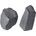 Ćmielów Design Studio Солница и пиперница Rock & Salt антрацит (8902896A2CD27)