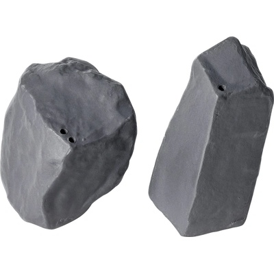 Ćmielów Design Studio Солница и пиперница Rock & Salt антрацит (8902896A2CD27)