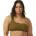 Rip Curl Sunshine One Shoulder bikini top - Brown (Dark Olive)