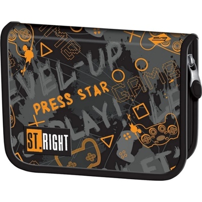 ST.RIGHT Несесер St. Right Orange Pad - С 1 цип и 2 крила (PC03)