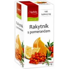 Apotheke Natur Rakytník s pomerančem čaj 20 x 2 g