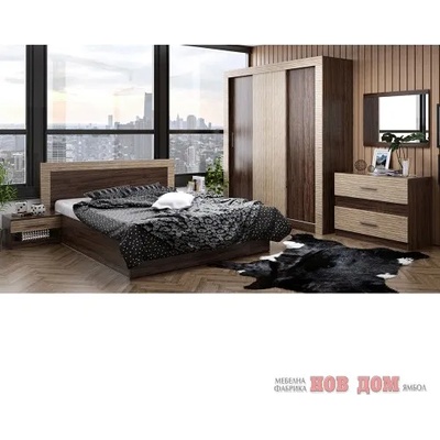 Мебелна фабрика НОВ ДОМ - гр. Ямбол Спален комплект Верона (4887)