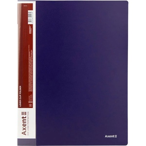  Папка с клипс Axent Син (1303281-06-1301-02) - officebox