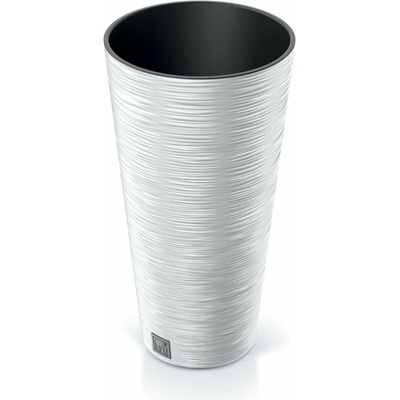 PROSPERPLAST Kvetináč FURU SLIM 30cm biely